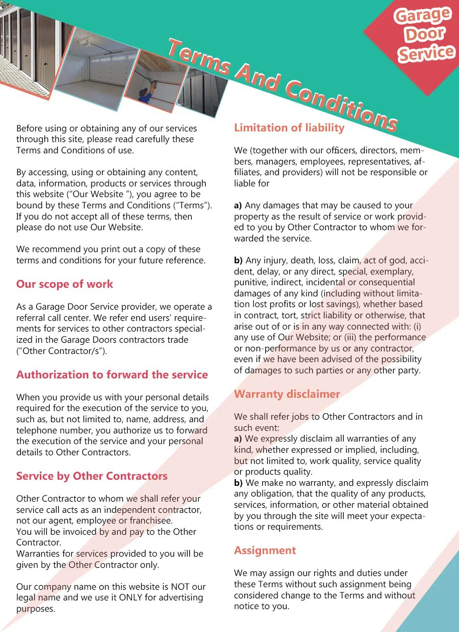 Central Garage Door Service Malibu, CA 310-579-9073